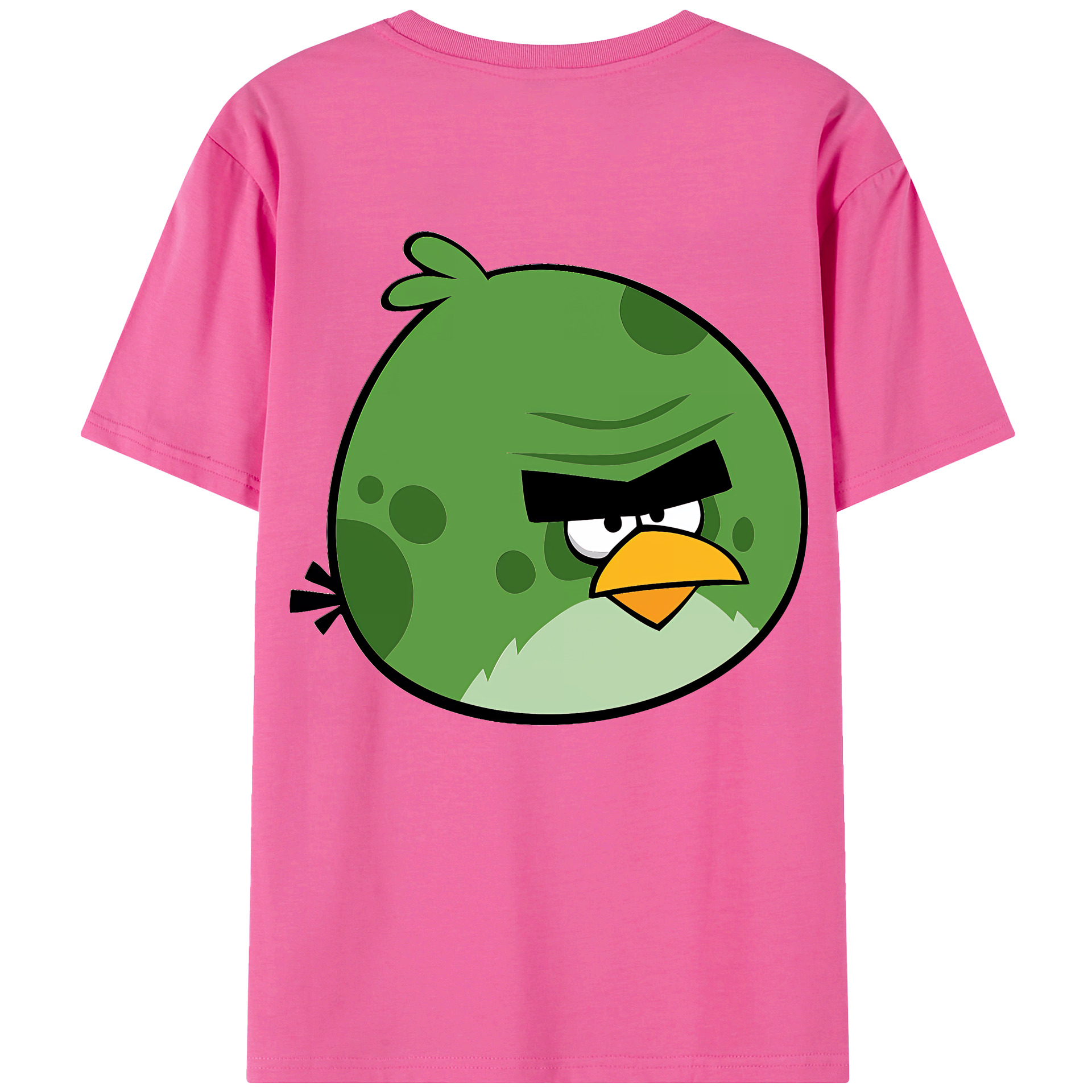 （画像用） Angry Birds アングリーバード レディース半袖Tシャツ(バックプリント)